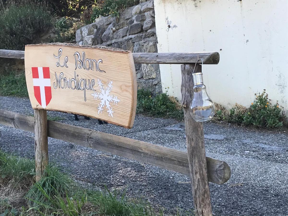 Le Blanc Nordique Villa Le Bouchet-Mont Charvin Luaran gambar